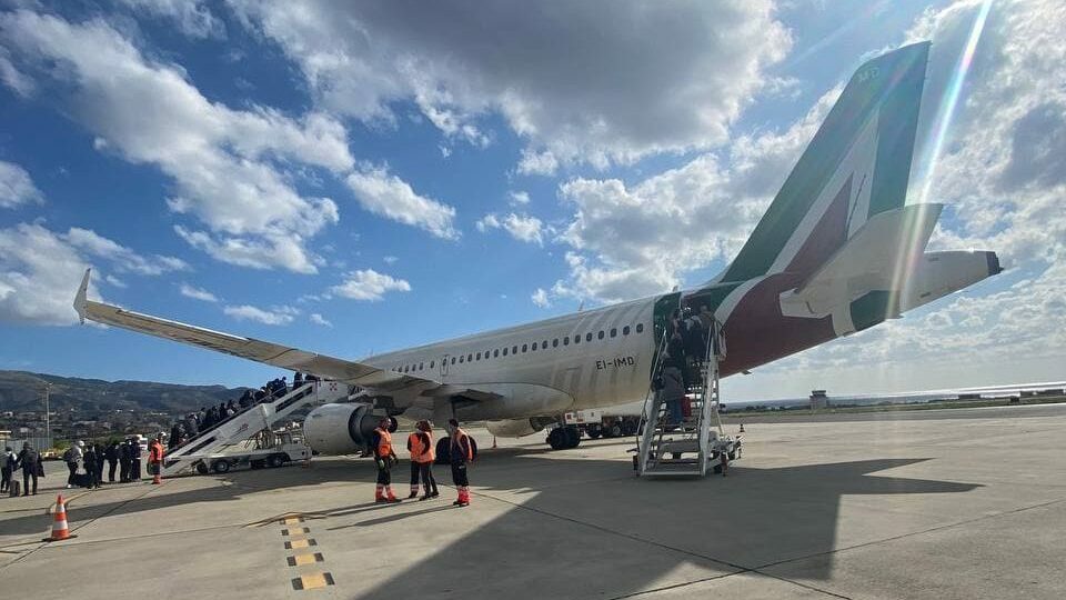 aeroporto reggio calabria linate