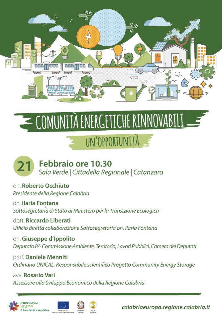 comunità energetiche calabria