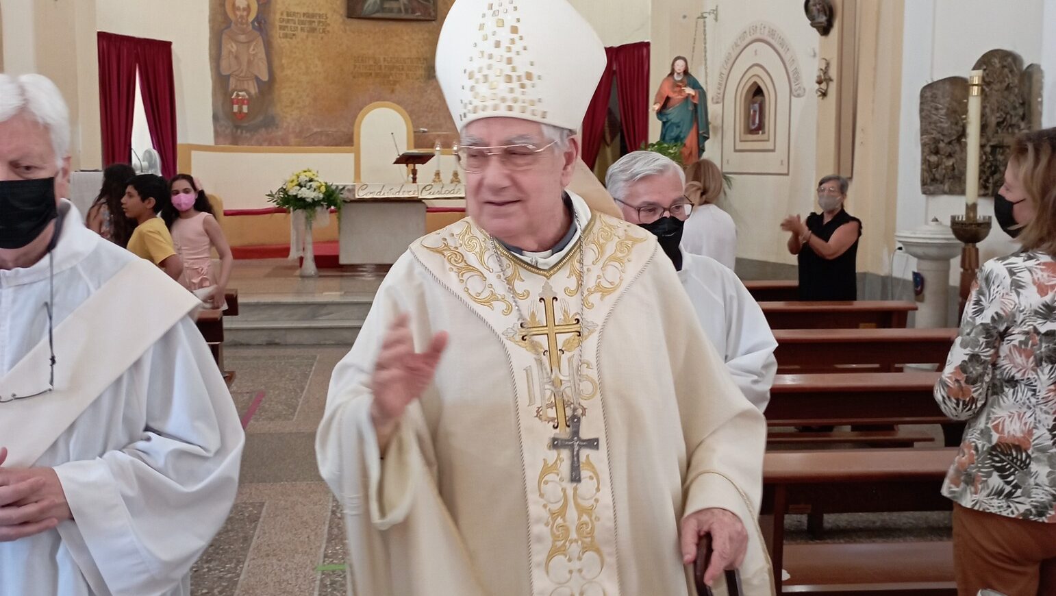 Monsignor Scopelliti a Gallico