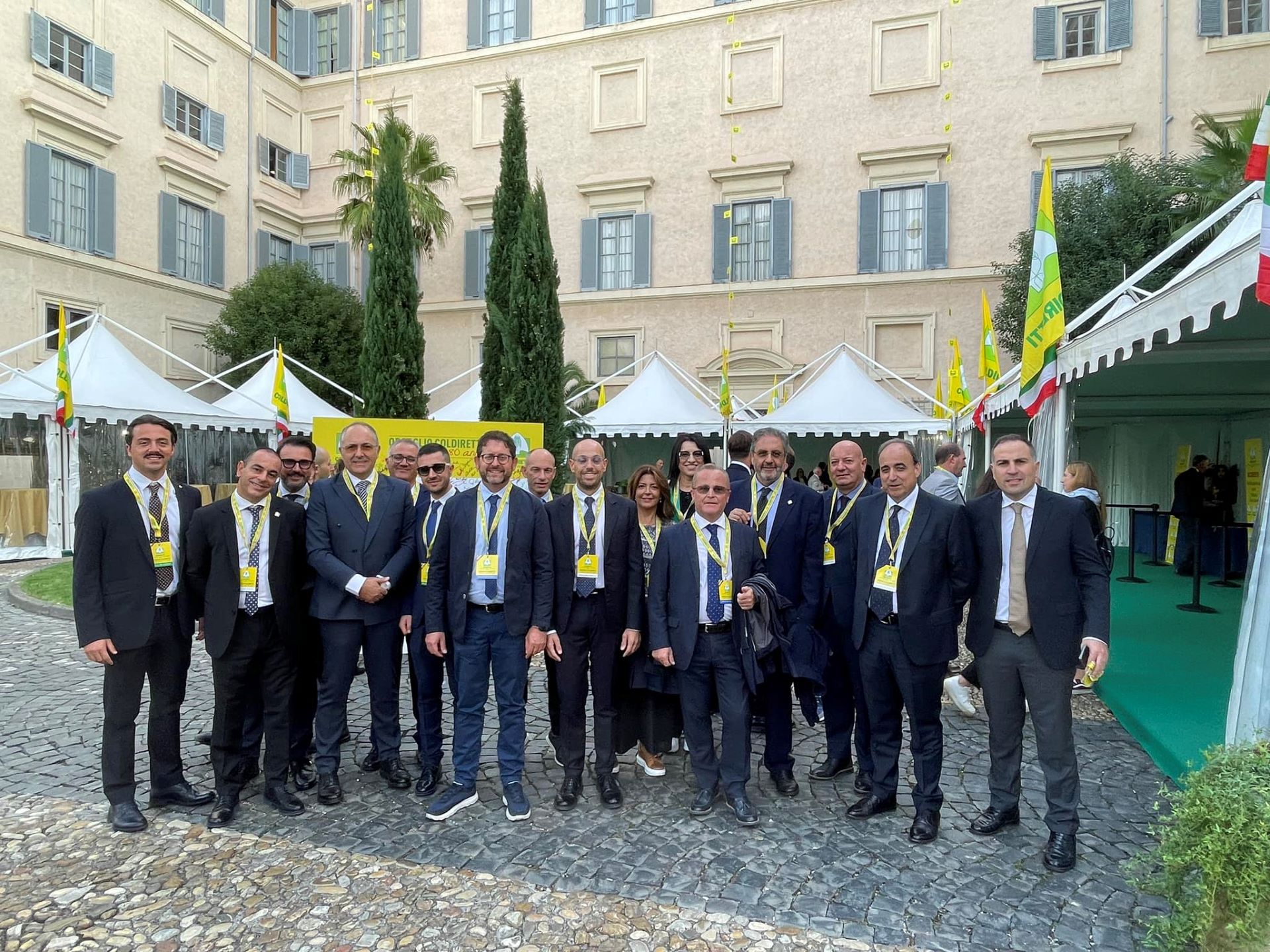 Delegazione Coldiretti 80 anni